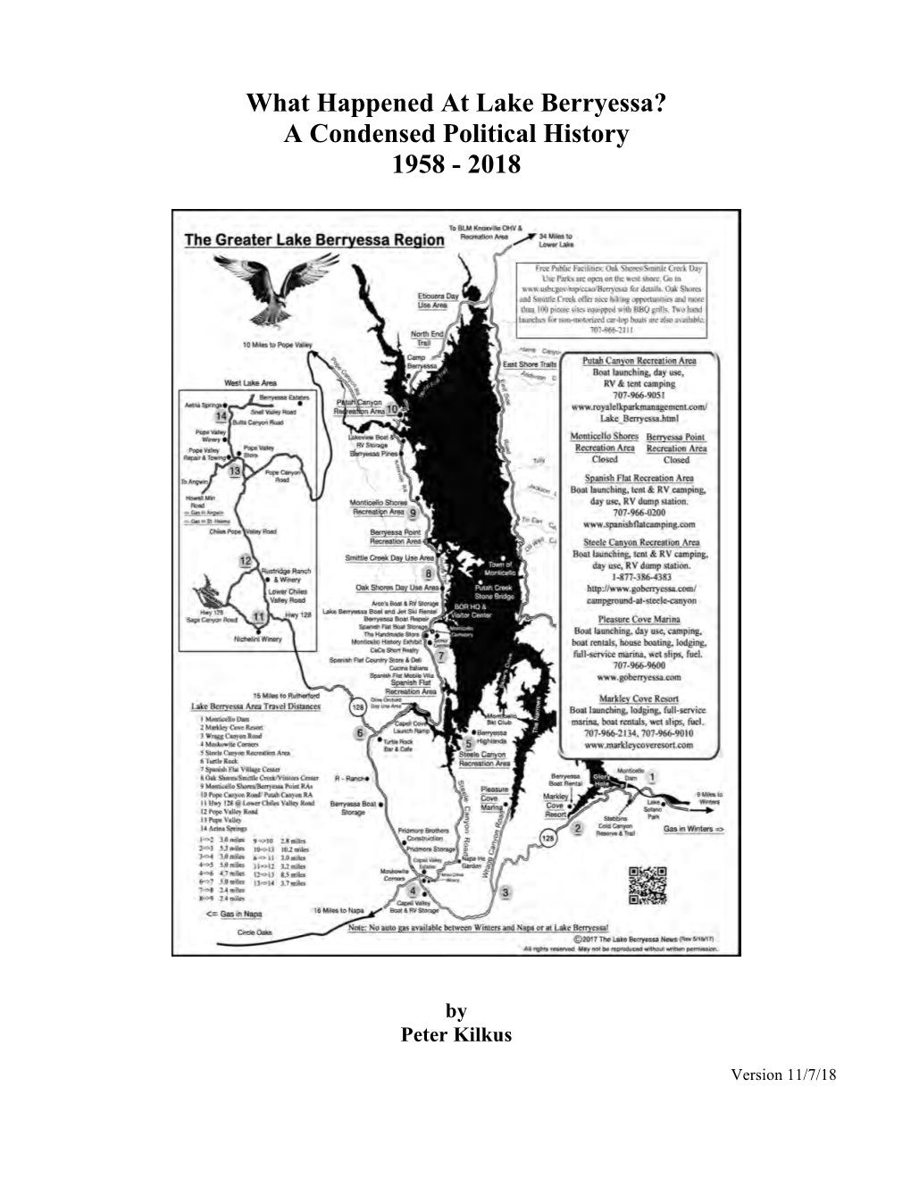 0 What Happened at Lake Berryessa 110718