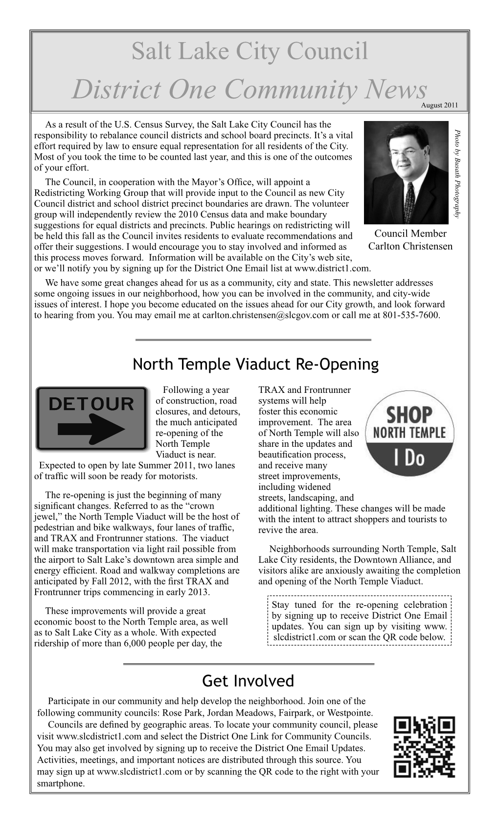 District One Community News August 2011