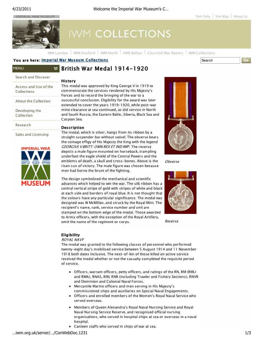 British War Medal 1914-1920