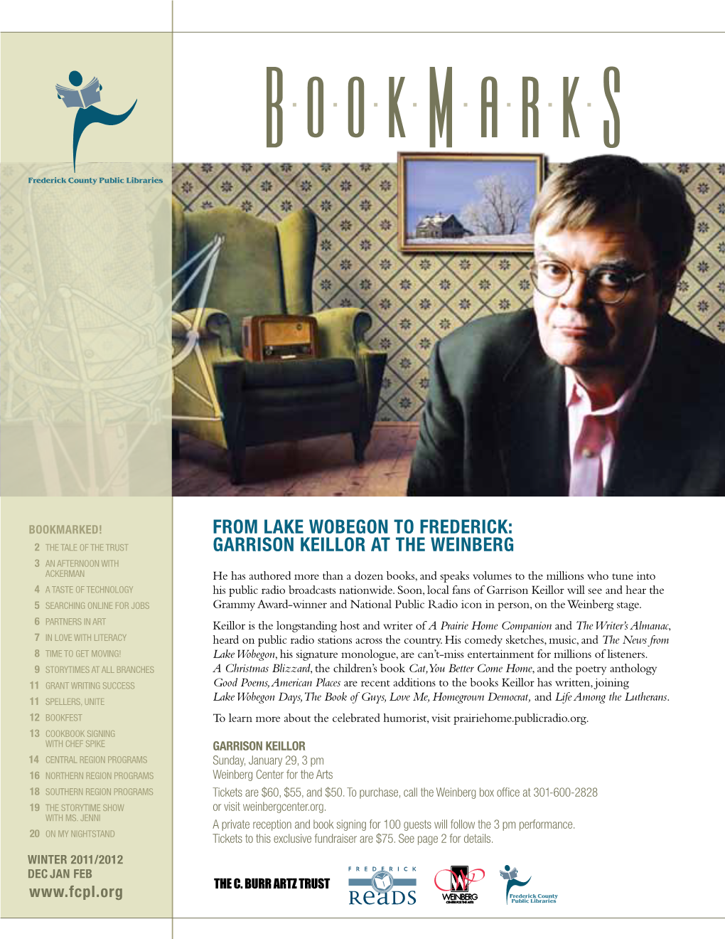 Garrison Keillor at the Weinberg