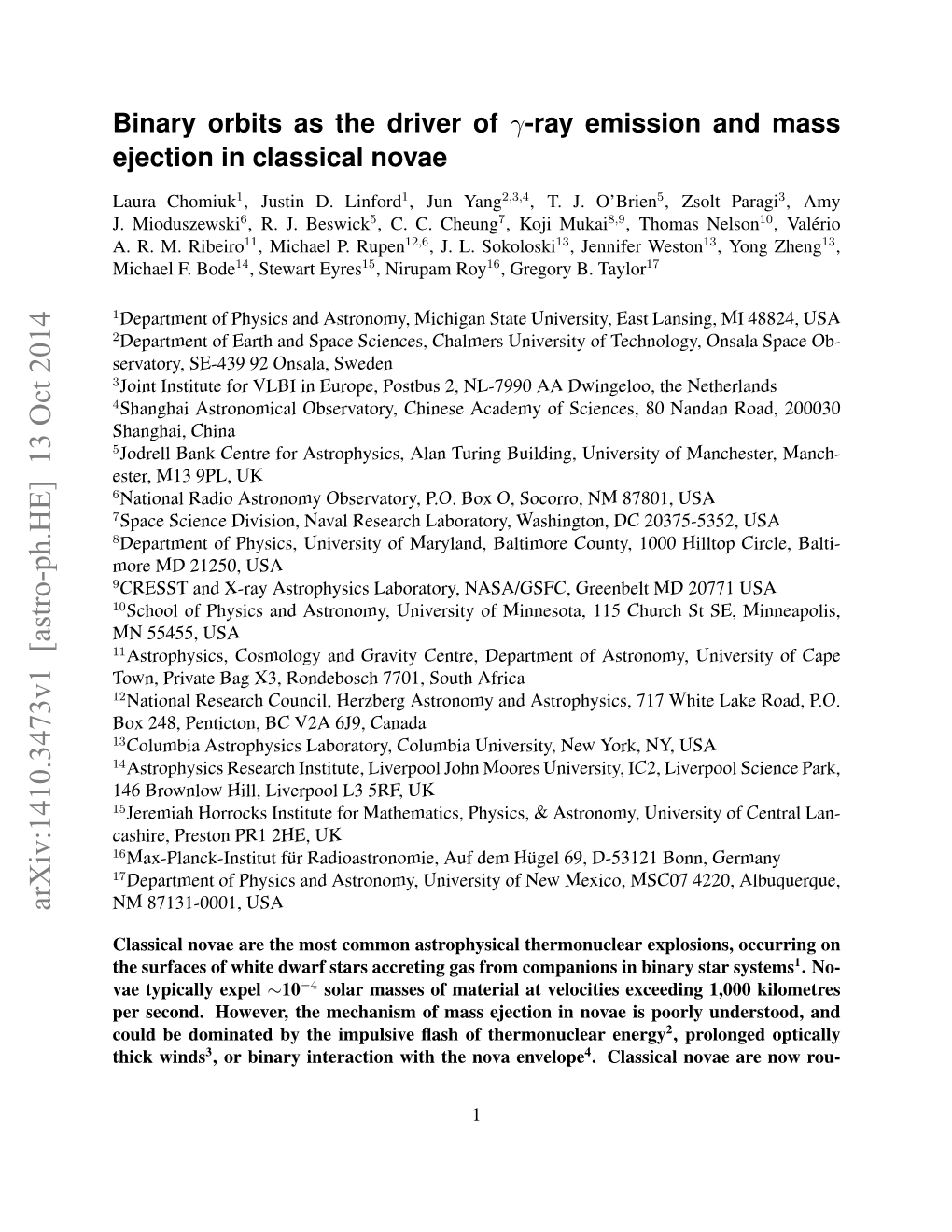 Binary Orbits As the Driver of Gamma-Ray Emission and Mass