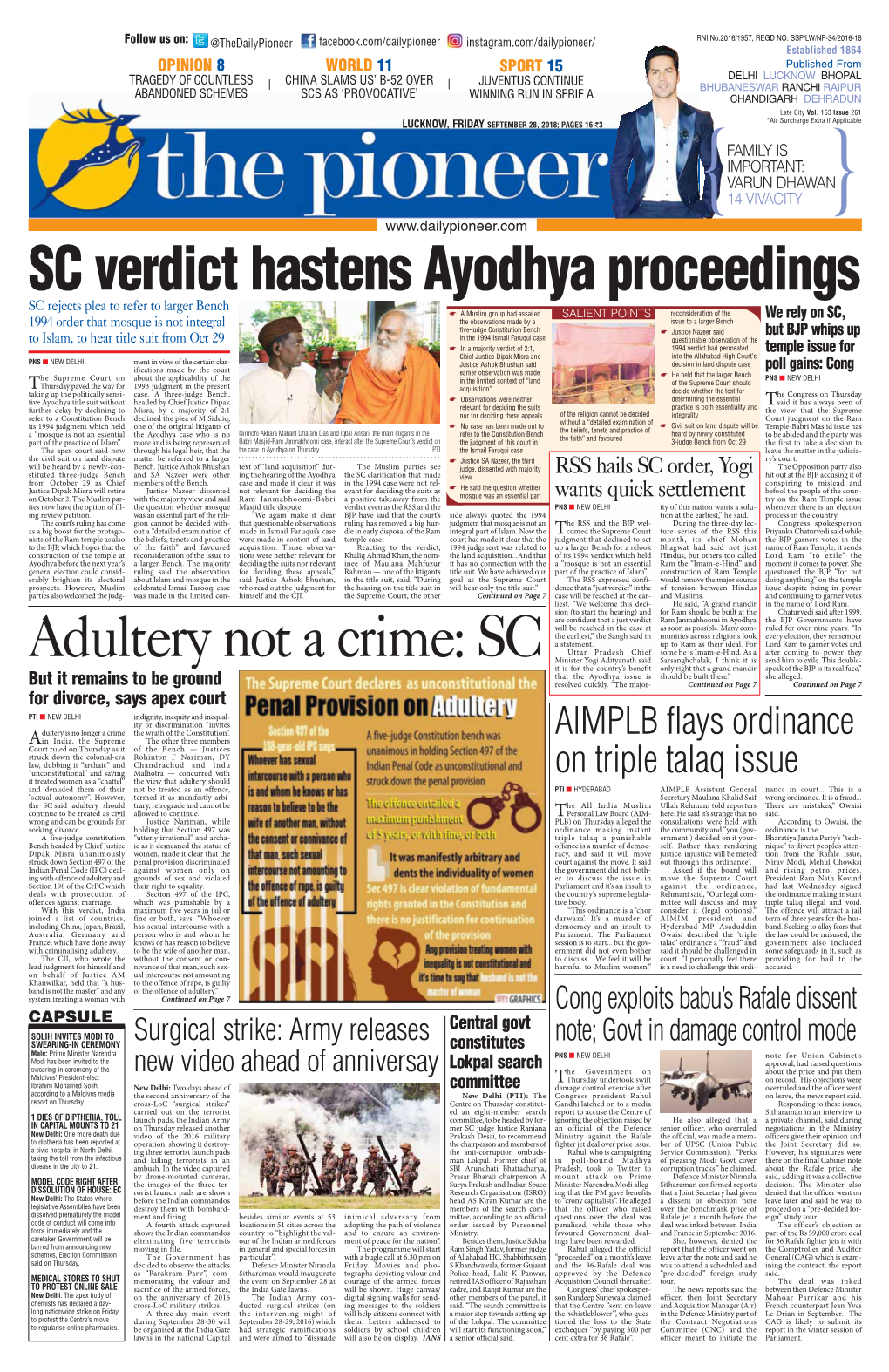 SC SC Verdict Hastens Ayodhya Proceedings