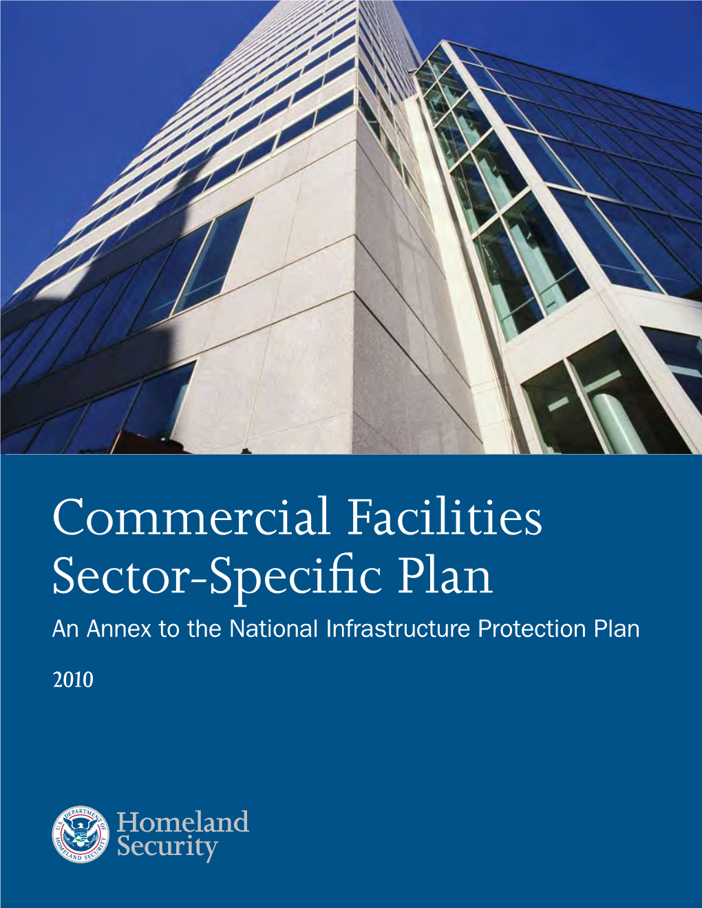 Commercial Facilities Sector-Specific Plan 2010