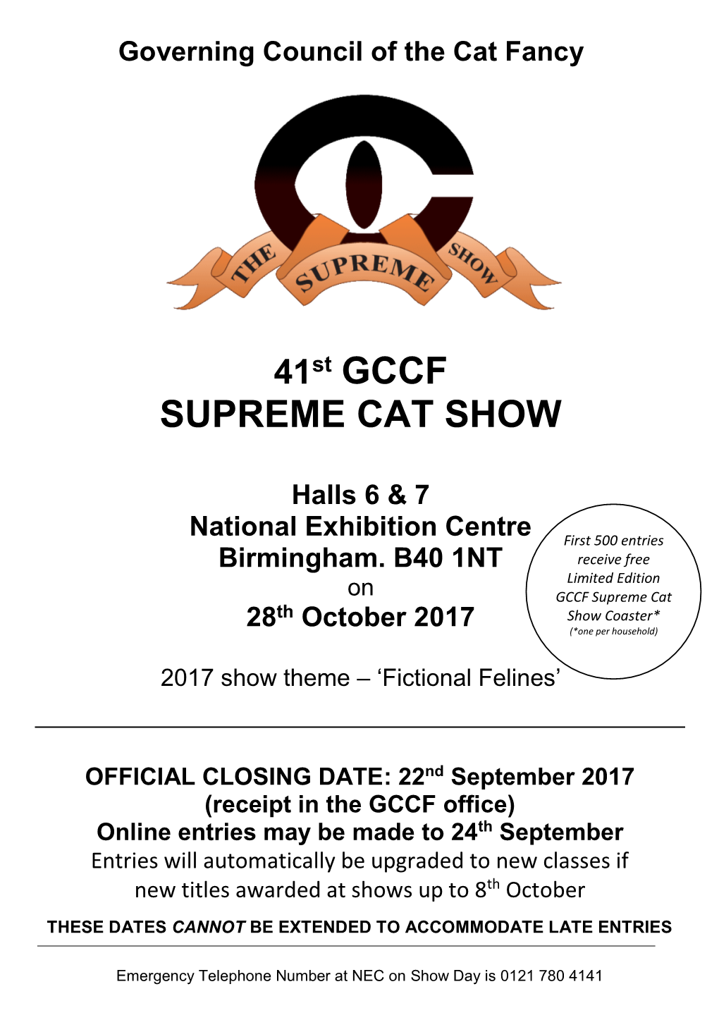 Supreme Cat Show