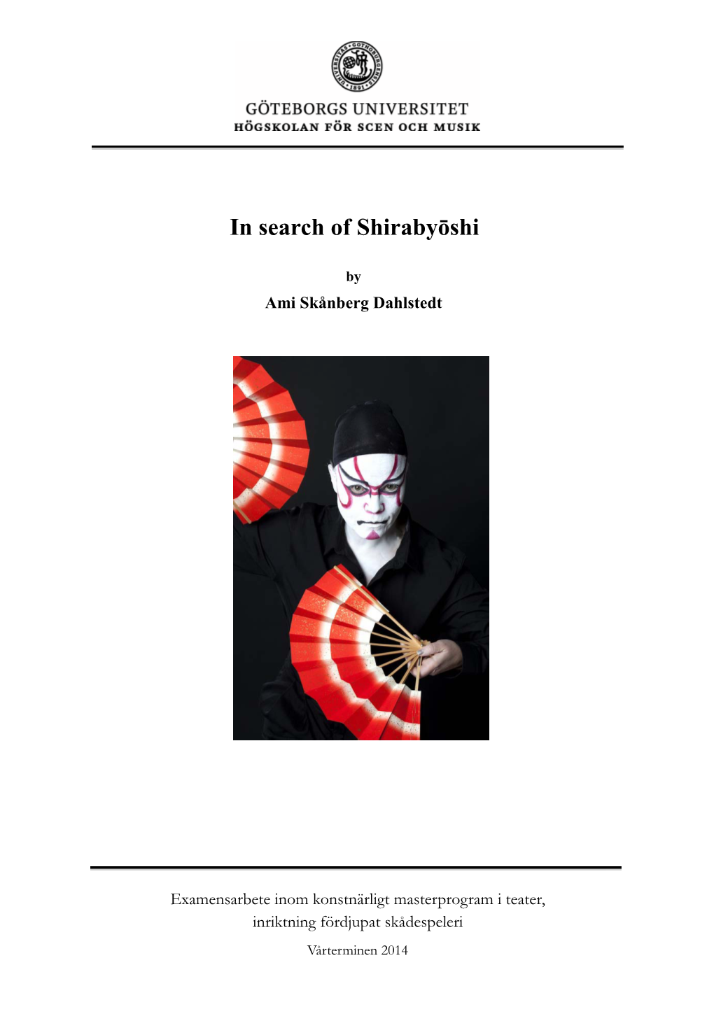 In Search of Shirabyōshi