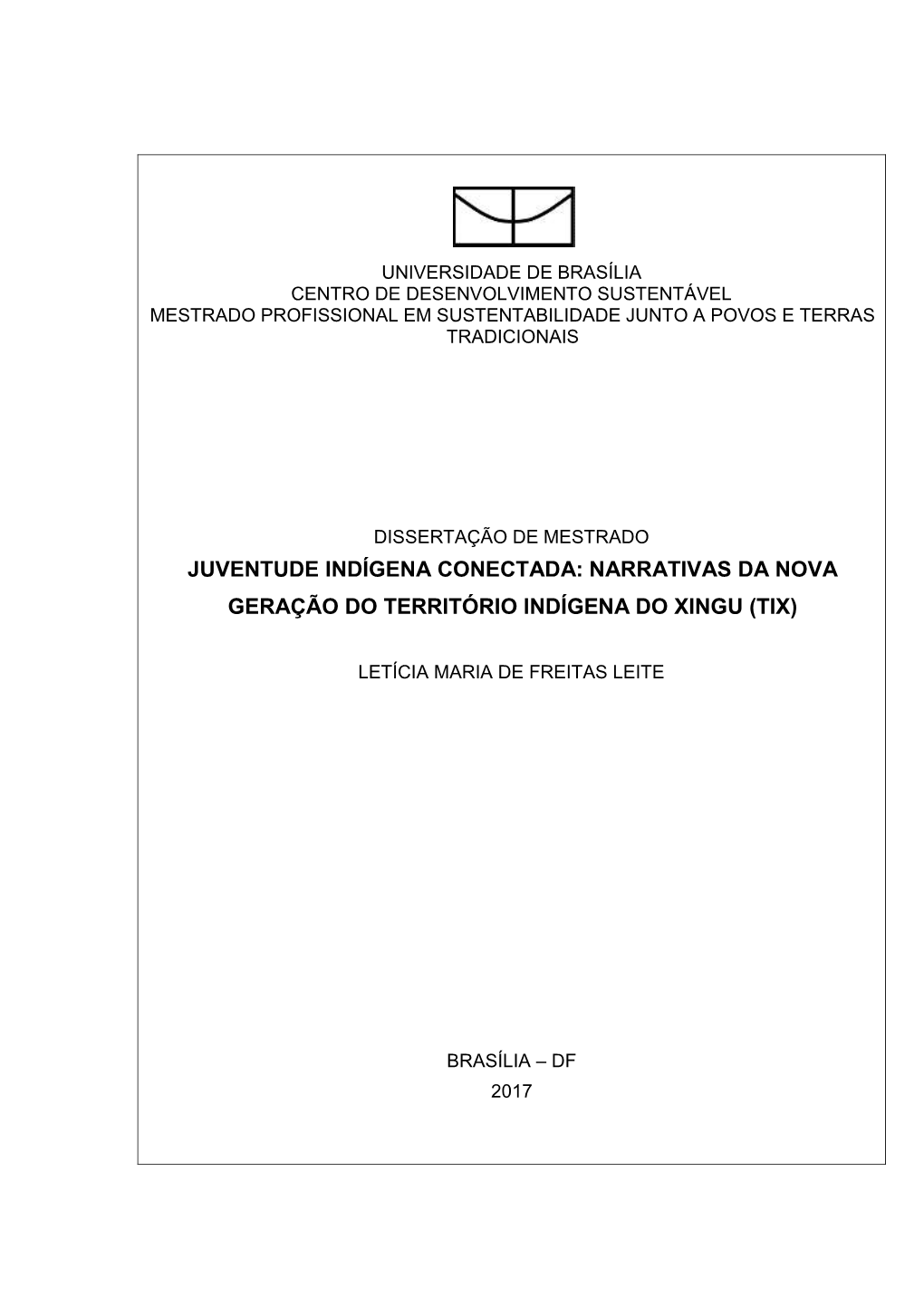 Juventude Indígena Conectada: Narrativas Da Nova