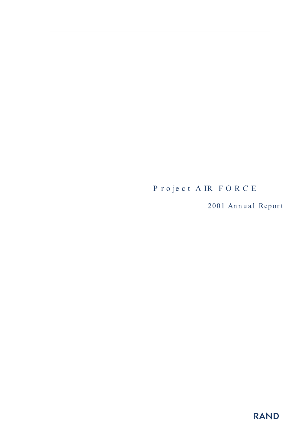 Project AIR FORCE