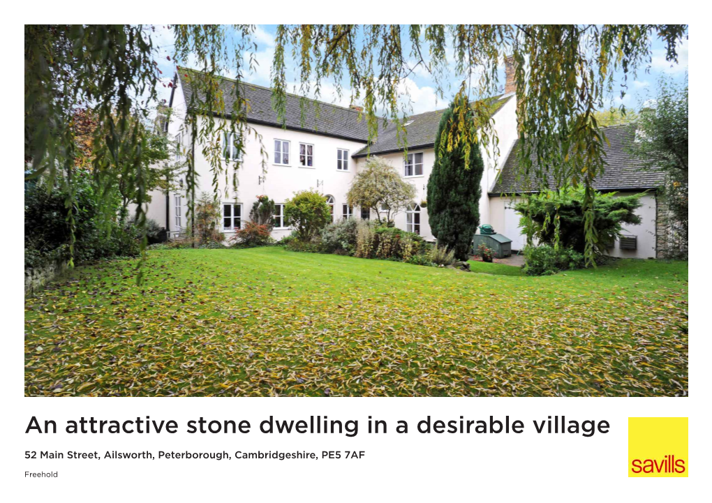 An Attractive Stone Dwelling in a Desirable Village