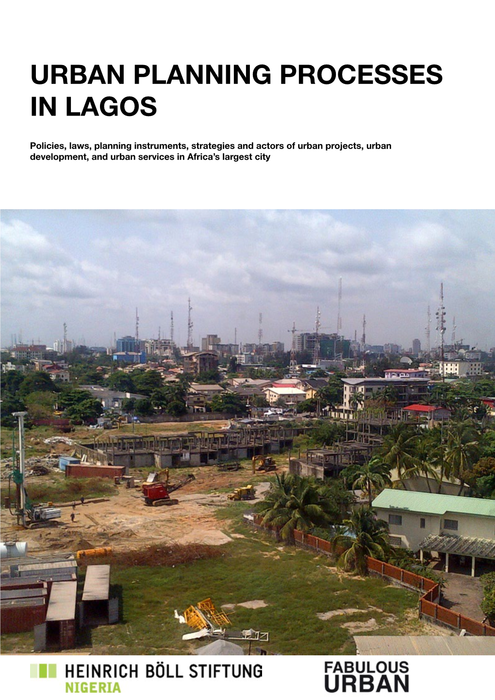 Urban Planning Processes in Lagos