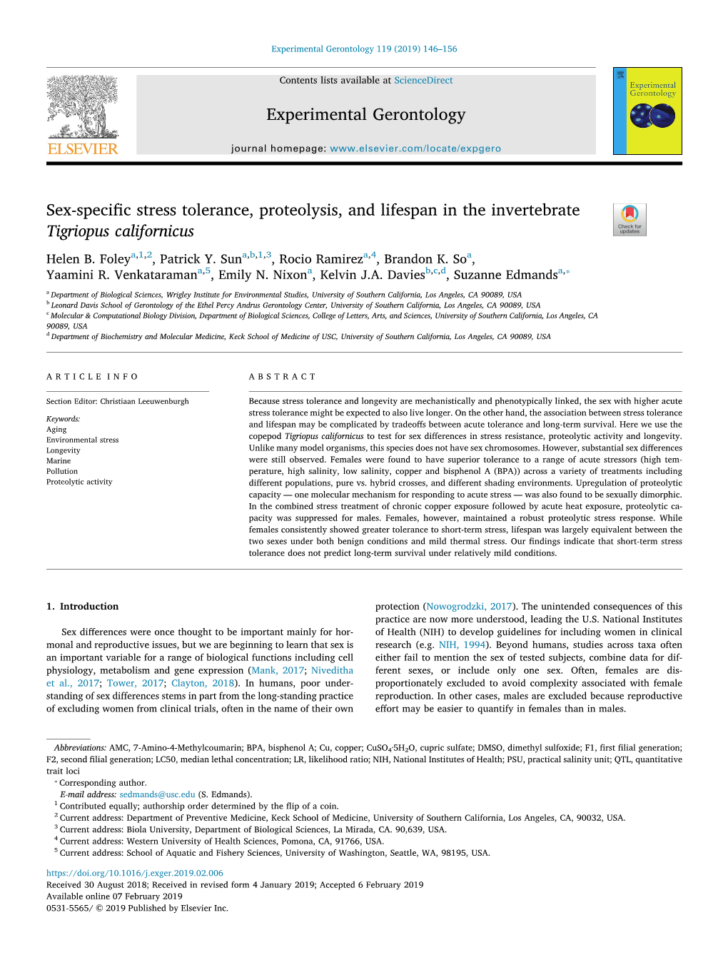 Foley Et Al. 2019