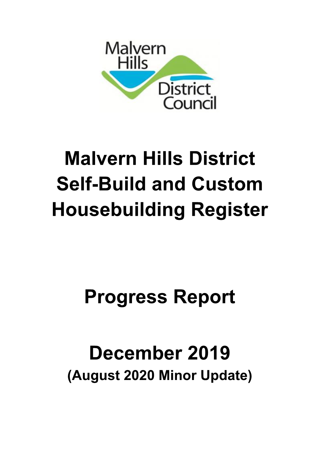 Malvern Hills District Self-Build and Custom Housebuilding Register