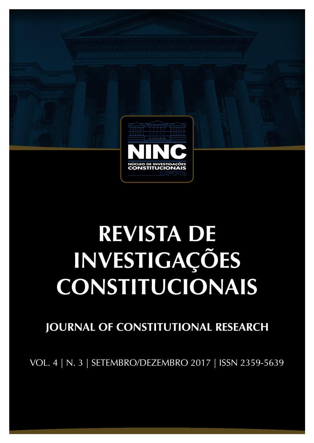 Revista De Investigações Constitucionais