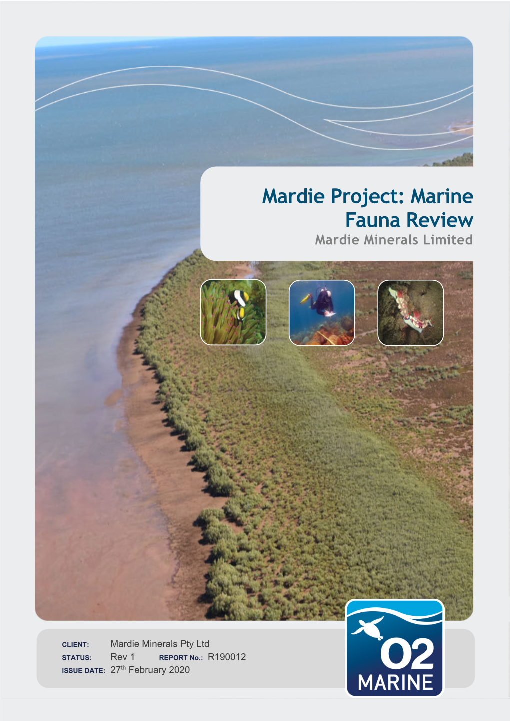 Mardie Project: Marine Fauna Review Mardie Minerals Limited