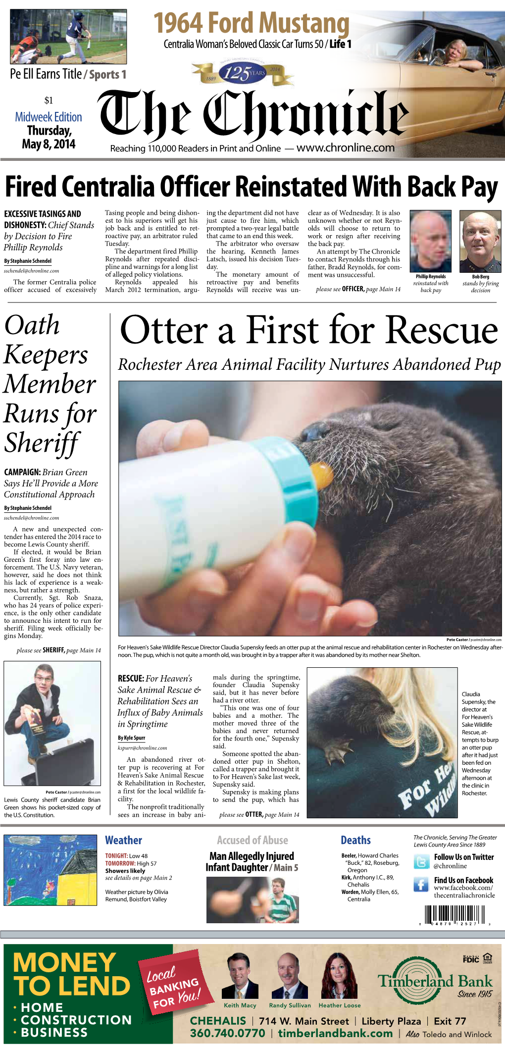 Otter a First for Rescue