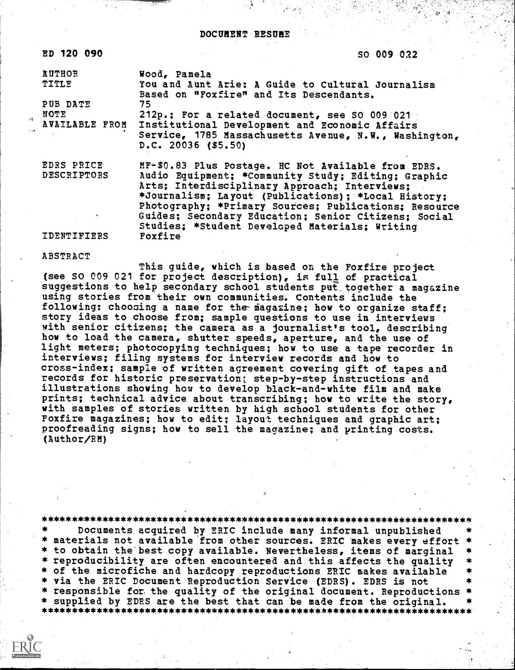 Sample of Written Agreement Covering Gift of Tapes and Documents