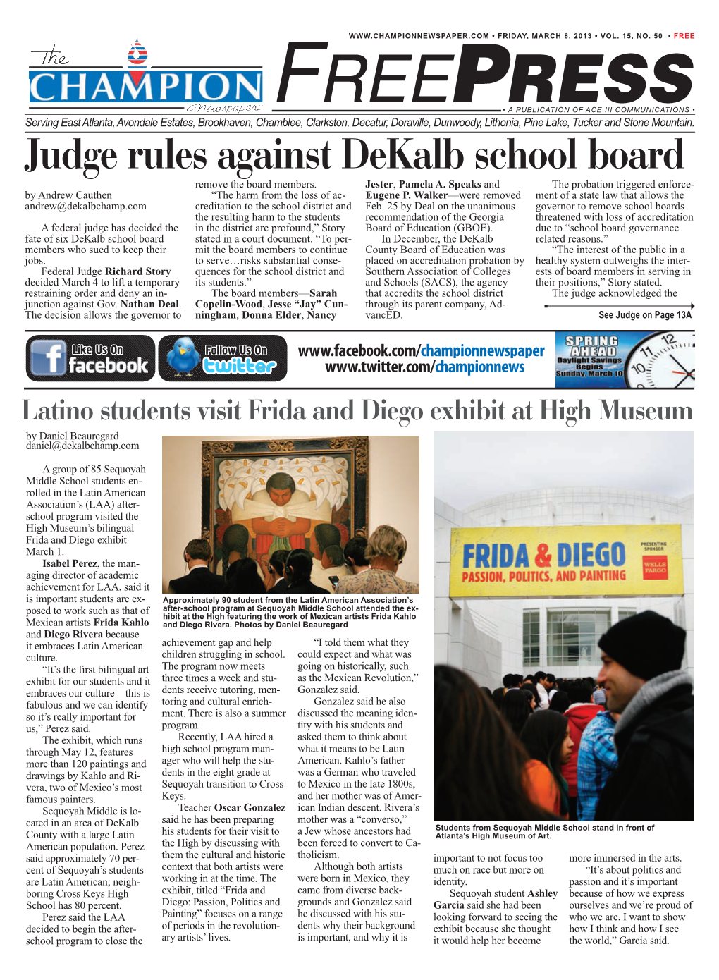 Judge Rules Against Dekalb School Board Remove the Board Members