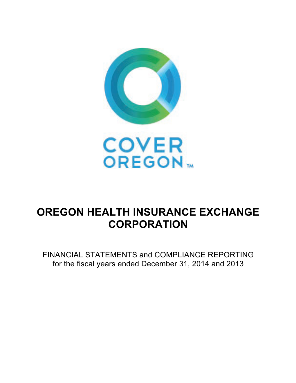 Oregon Health Insurance Exchange Corporation