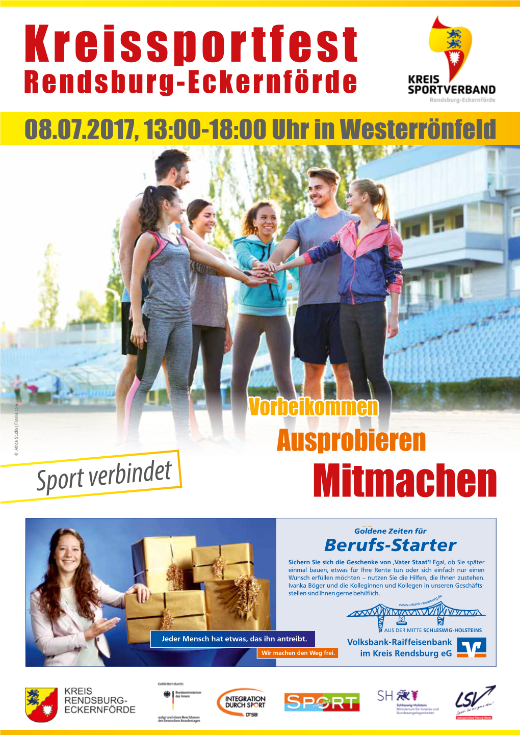 Kreissportfest 08.07.2017, 13:00-18:00Uhrinwesterrönfeld
