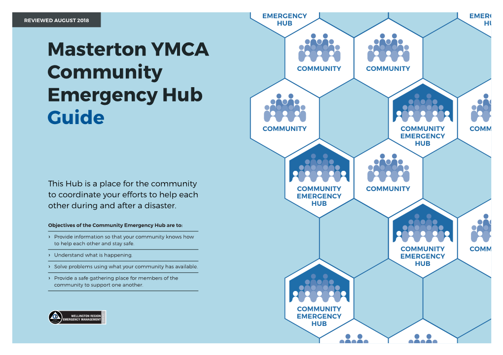 Masterton YMCA Community Emergency Hub Guide