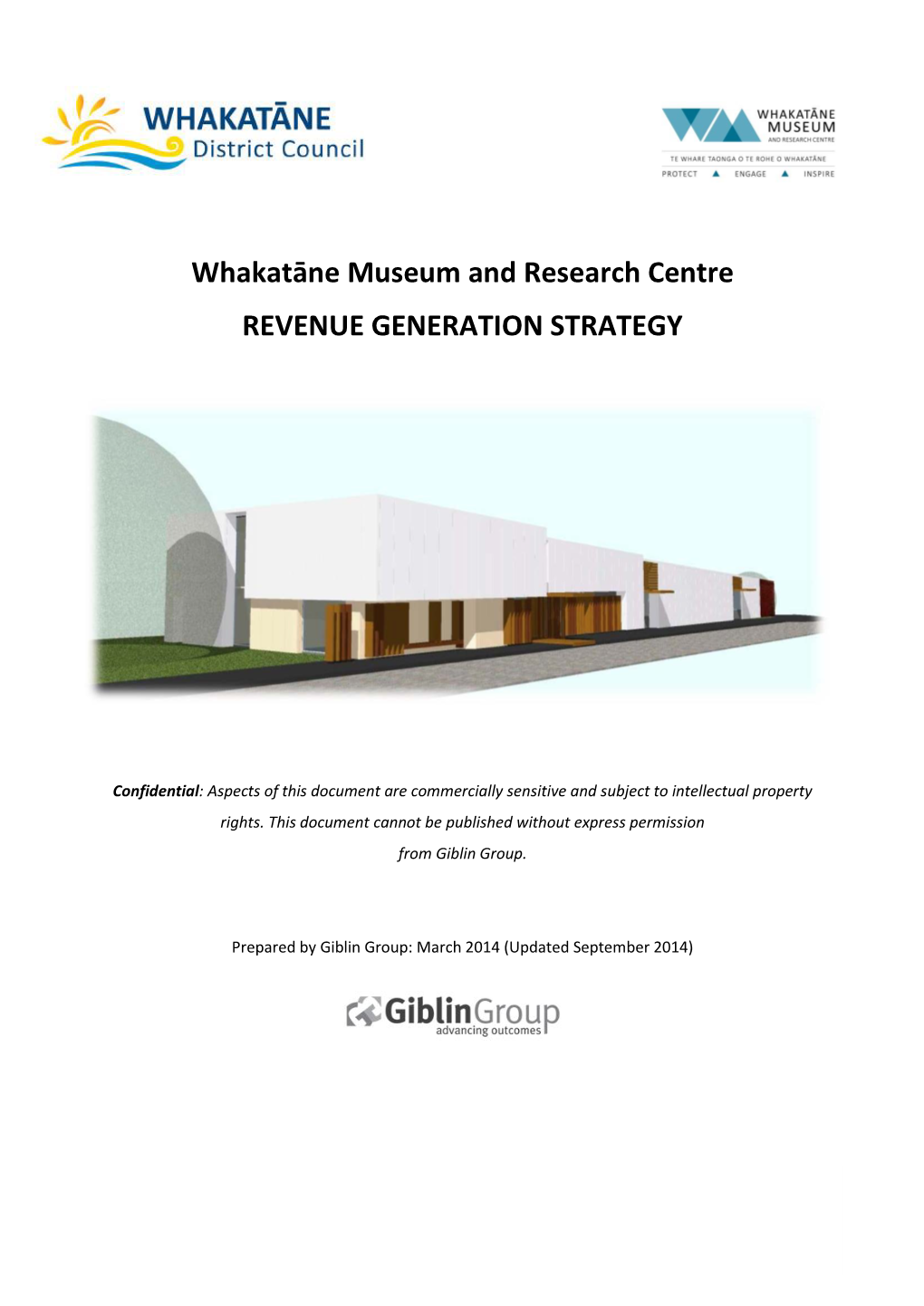 Whakatāne Museum and Research Centre REVENUE GENERATION STRATEGY
