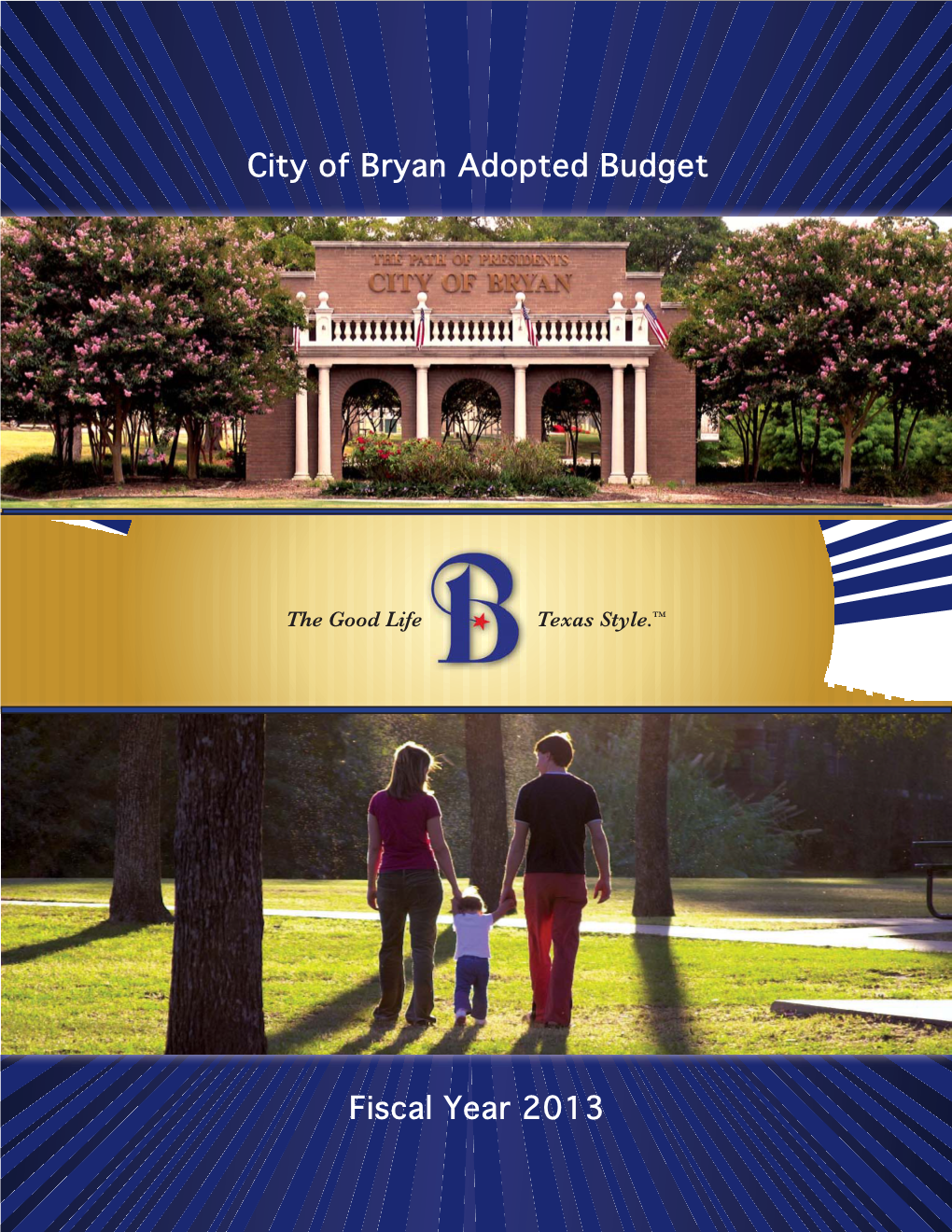 Fiscal Year 2013 Budget Adopted