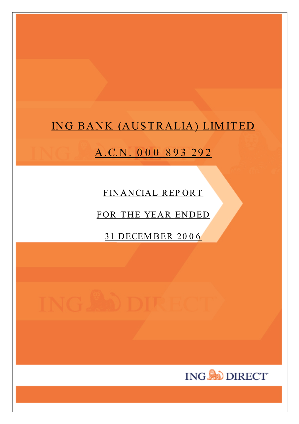 Ing Mercantile Mutual Bank Limited