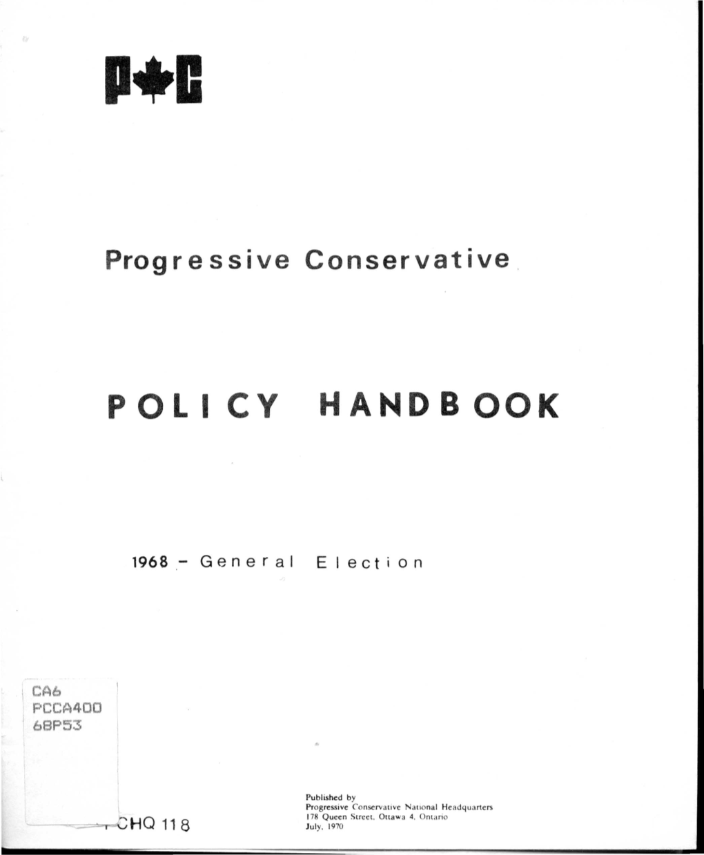 Pol I Cy Handbook