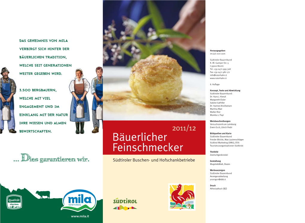 Bäuerlicher Feinschmecker