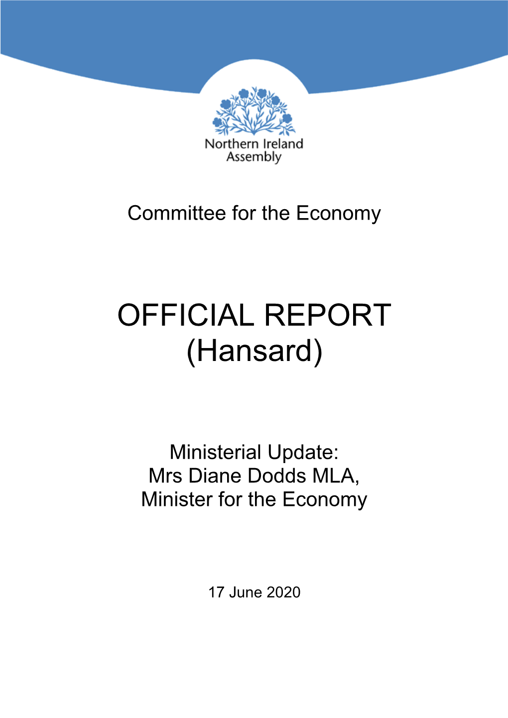 OFFICIAL REPORT (Hansard)