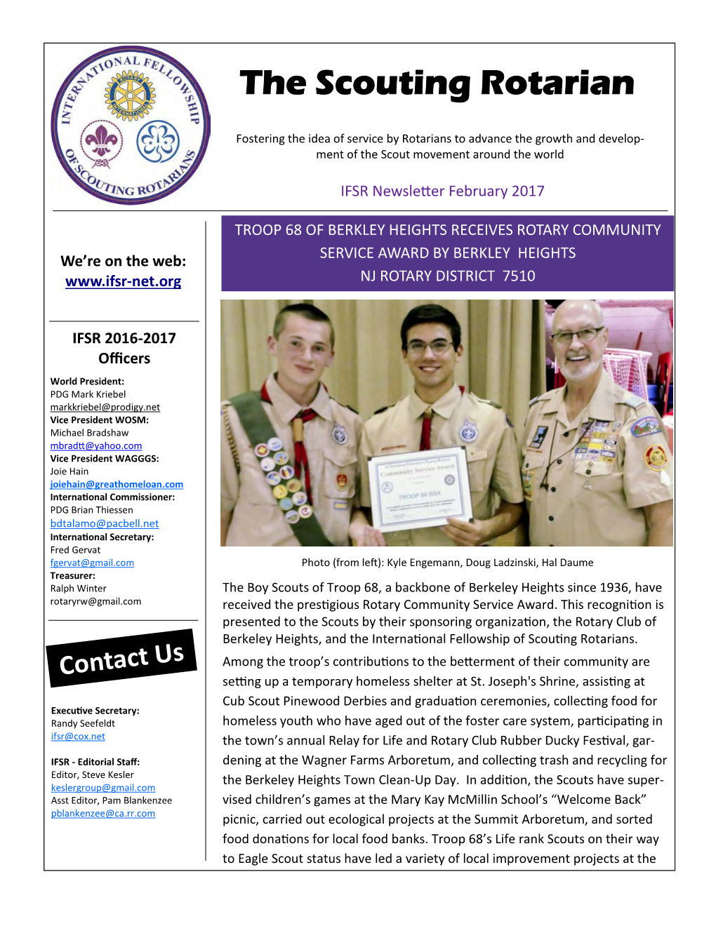 The Scouting Rotarian