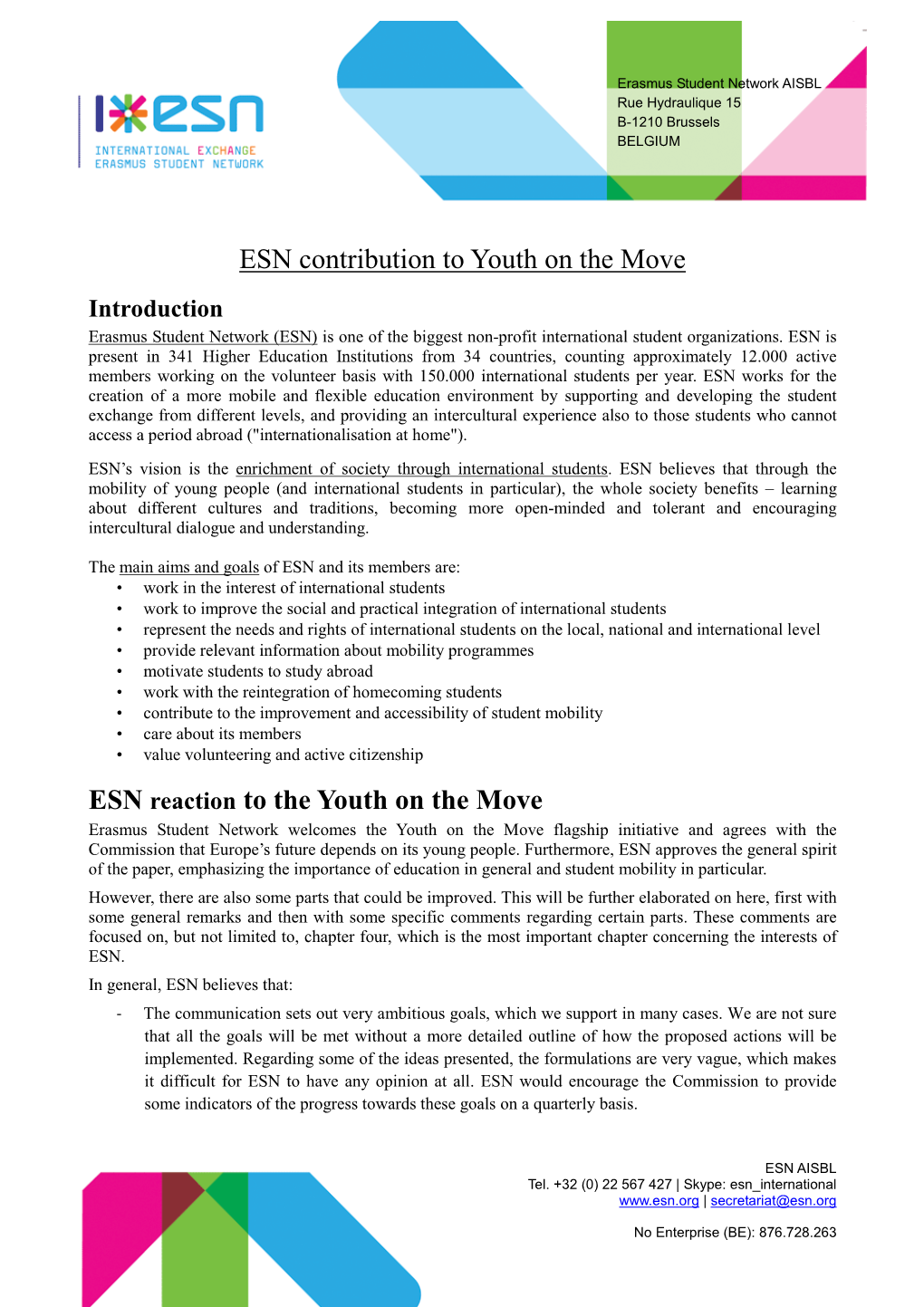 ESN Reaction to Youth on the Move