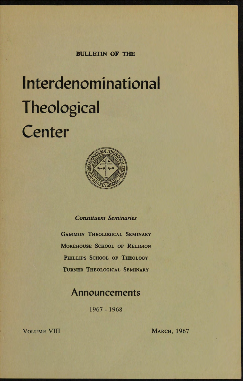 Interdenominational Theological Center