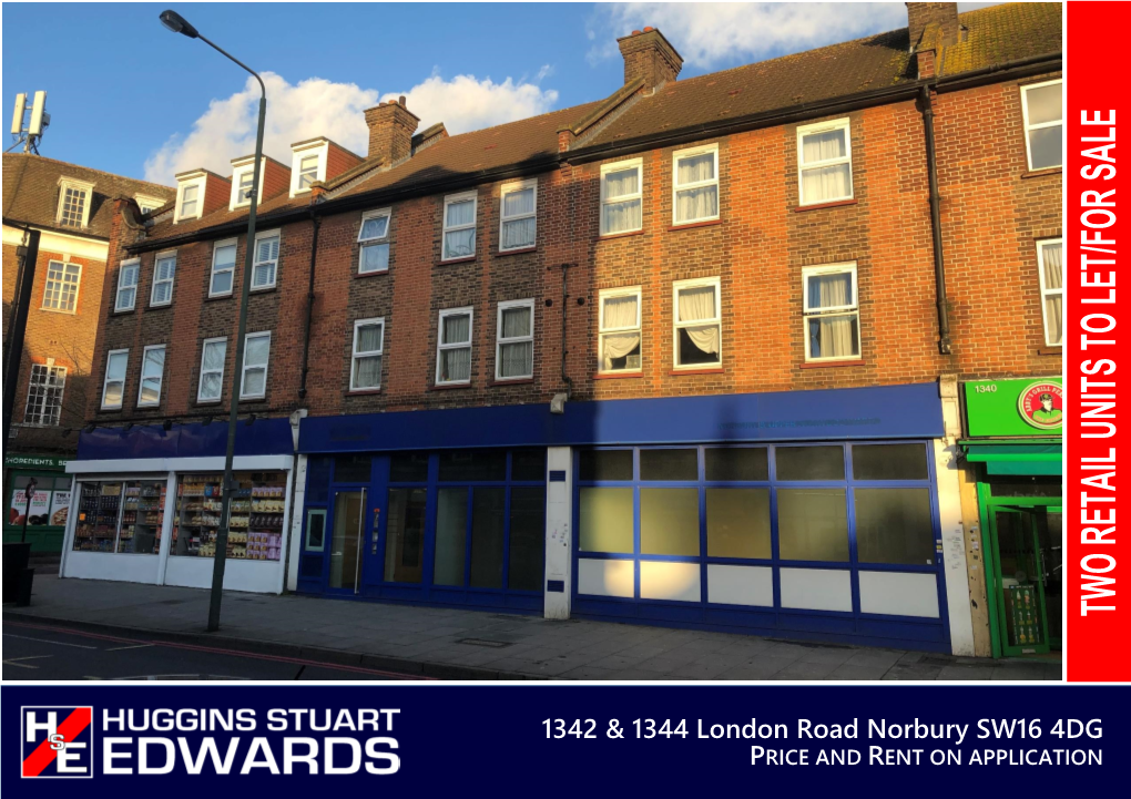 1342 & 1344 London Road Norbury SW16