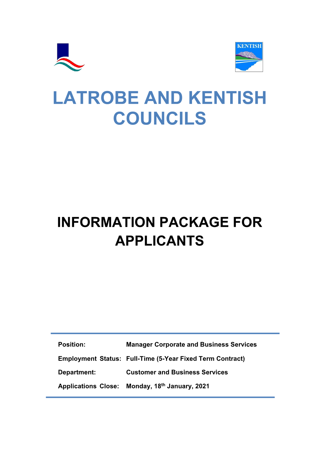 Latrobe and Kentish Councils