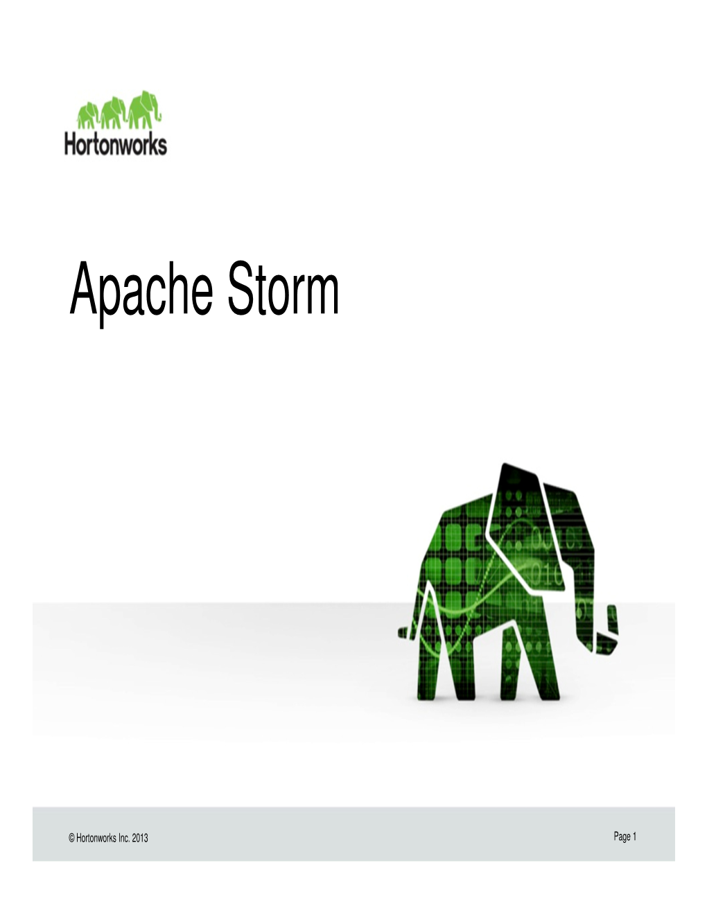 Apache Storm