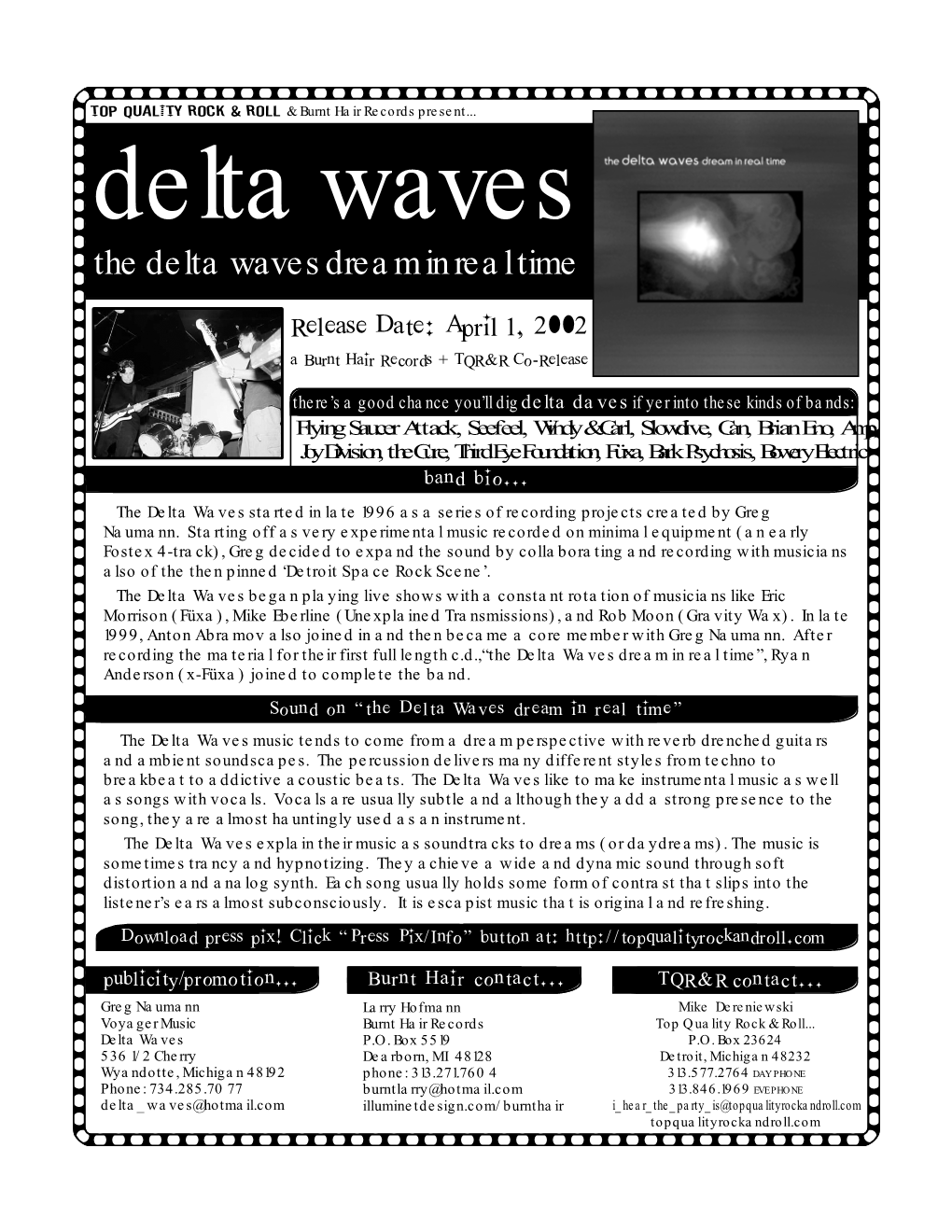 Delta Waves the Delta Waves Dream in Real Time