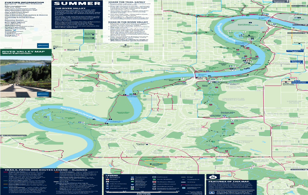 River Valley Maps West Edmonton