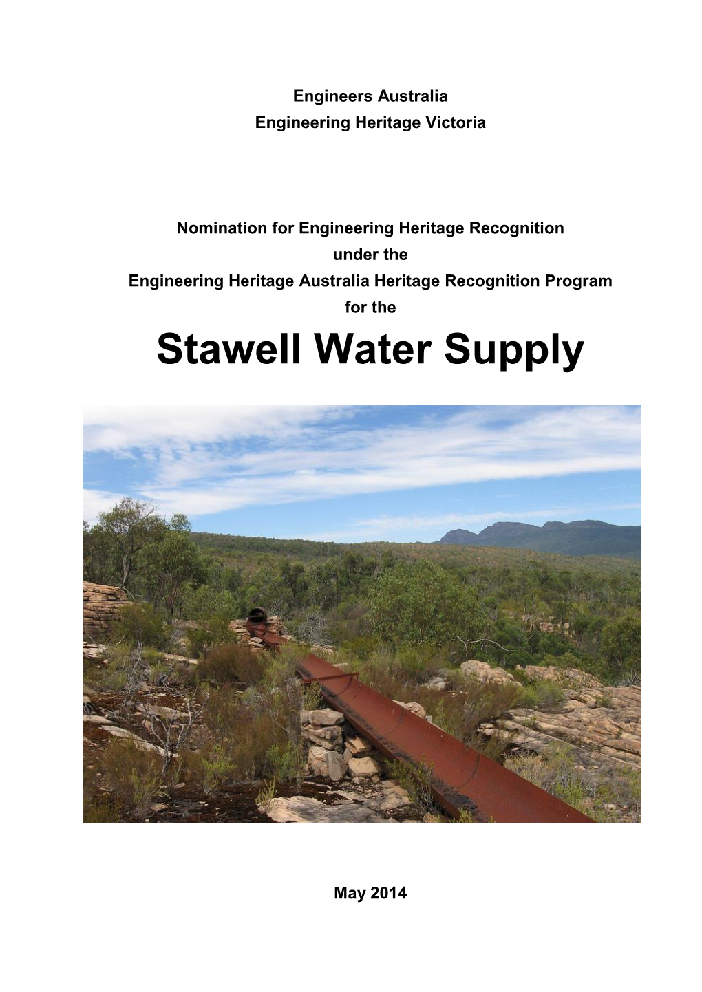 Stawell Water Supply