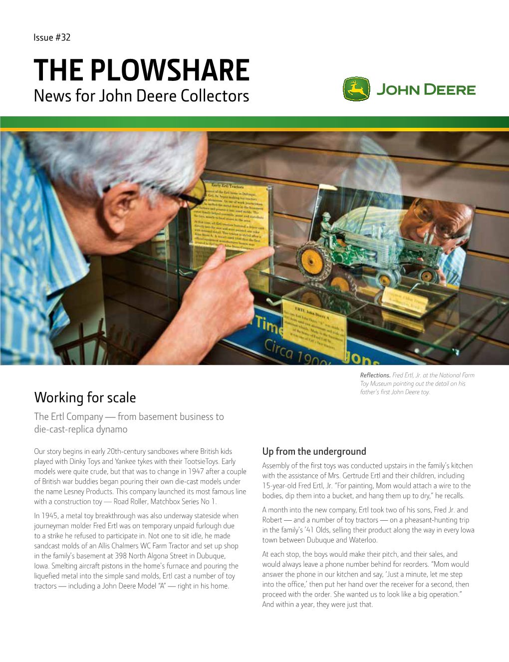 THE PLOWSHARE News for John Deere Collectors