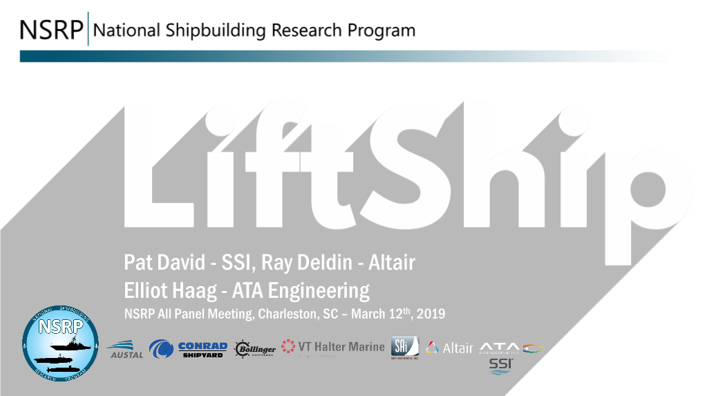 SSI Shipconstructor the Status Lift Components the Status Lift Assemblies the Status Lift Assembly Output the Status Enterprise Platform the Status