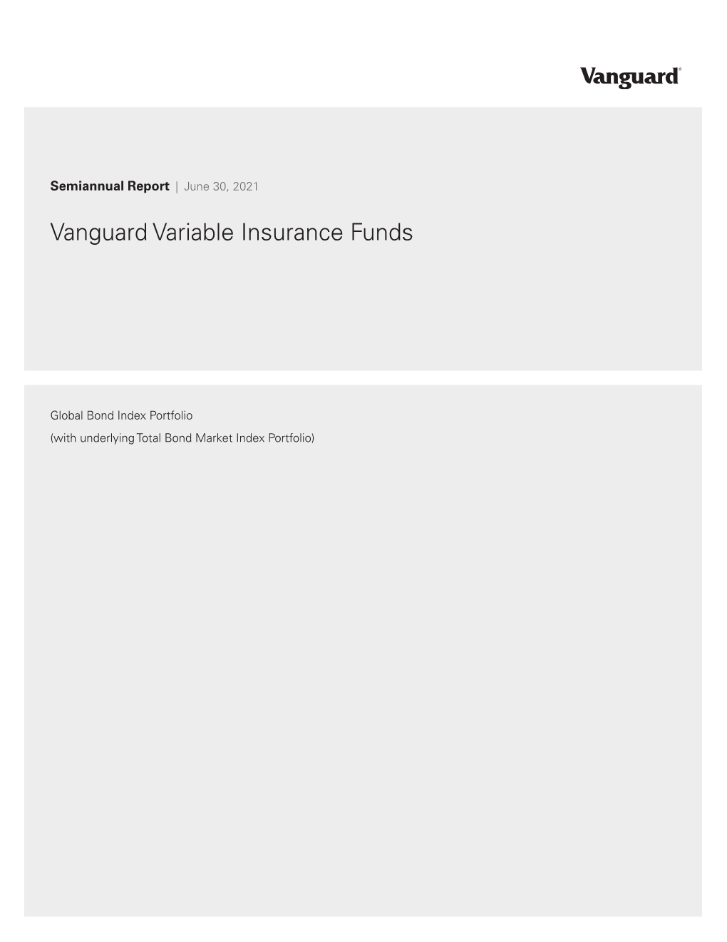 Vanguard Variable Insurance Funds