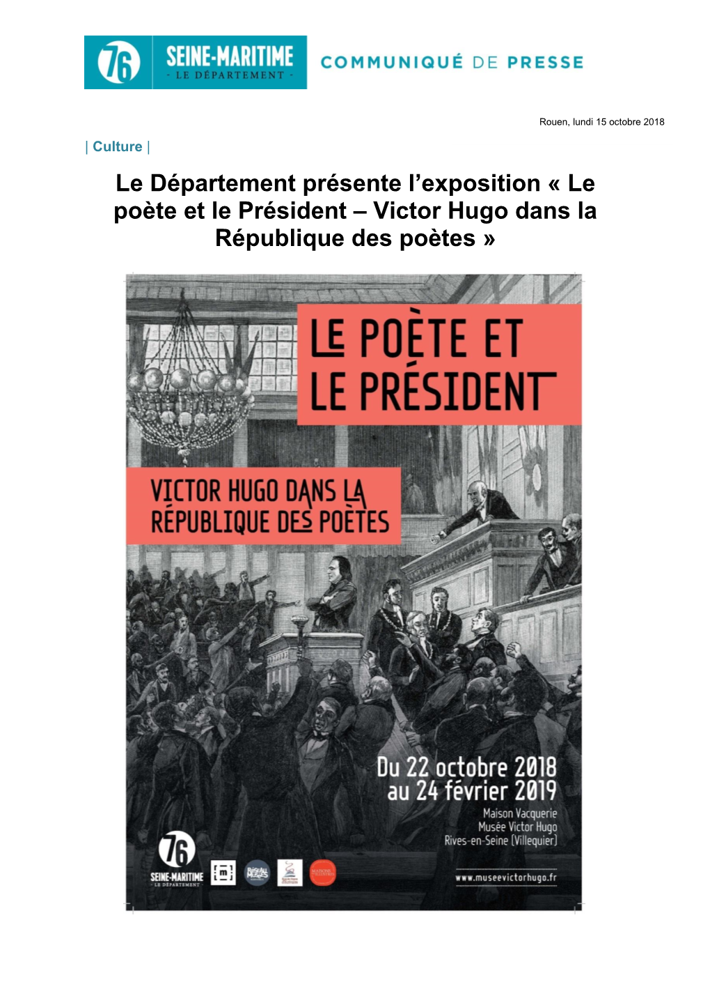 Le Département Présente L'exposition