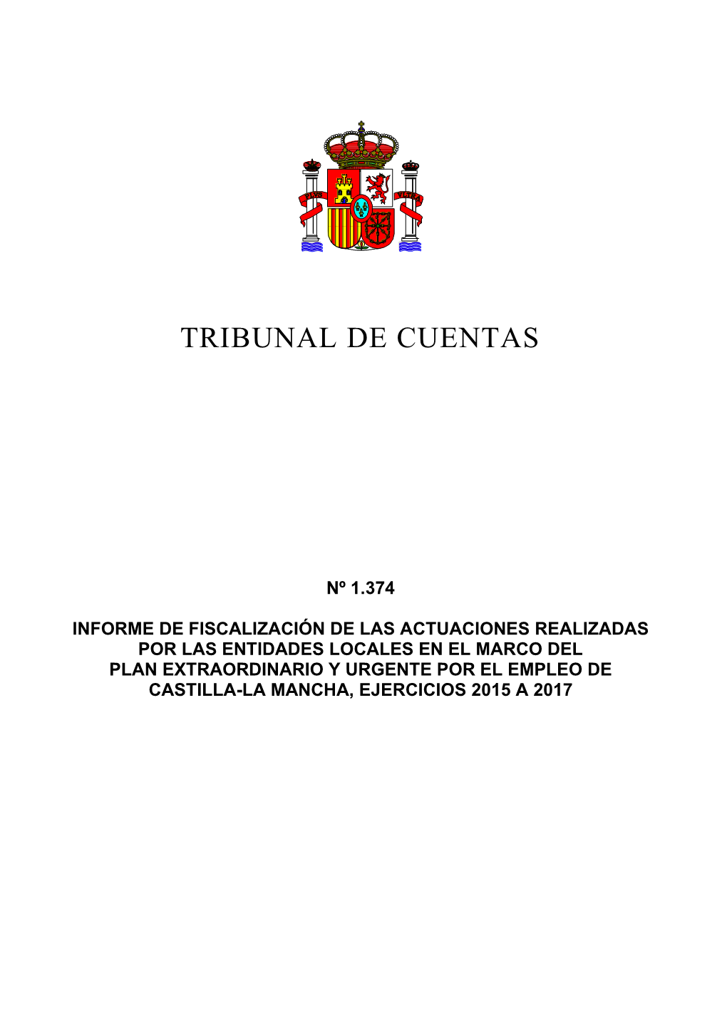 Actuaciones Entidades Locales En El Marco Del Plan Empleo Castilla-La Mancha, 2015 a 2017 9