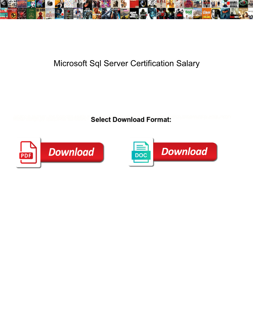 Microsoft Sql Server Certification Salary