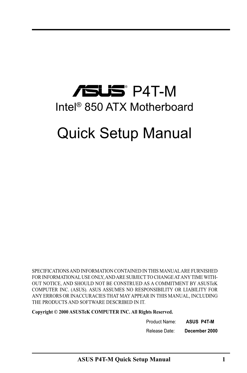 P4T-M Quick Setup Manual 1 1
