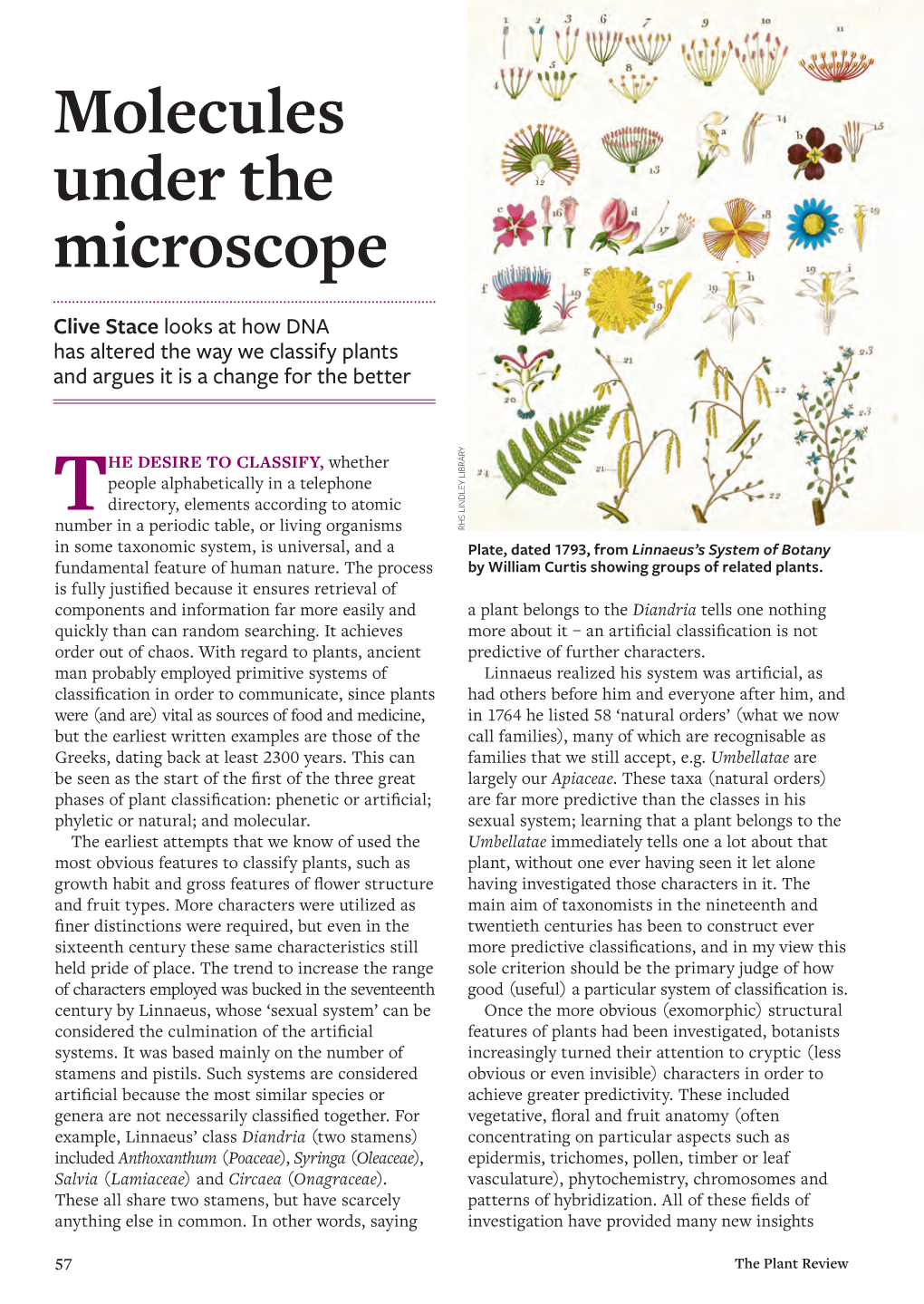 Molecules Under the Microscope