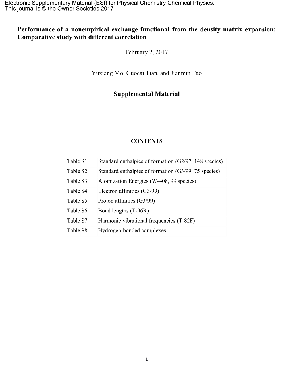 Performance of a Nonempirical Exchange Functional from the Density Matrix Expansion: Comparative Study with Different Correlation