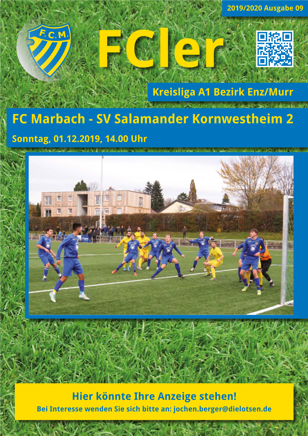 SV Salamander Kornwestheim 2 Sonntag, 01.12.2019, 14.00 Uhr