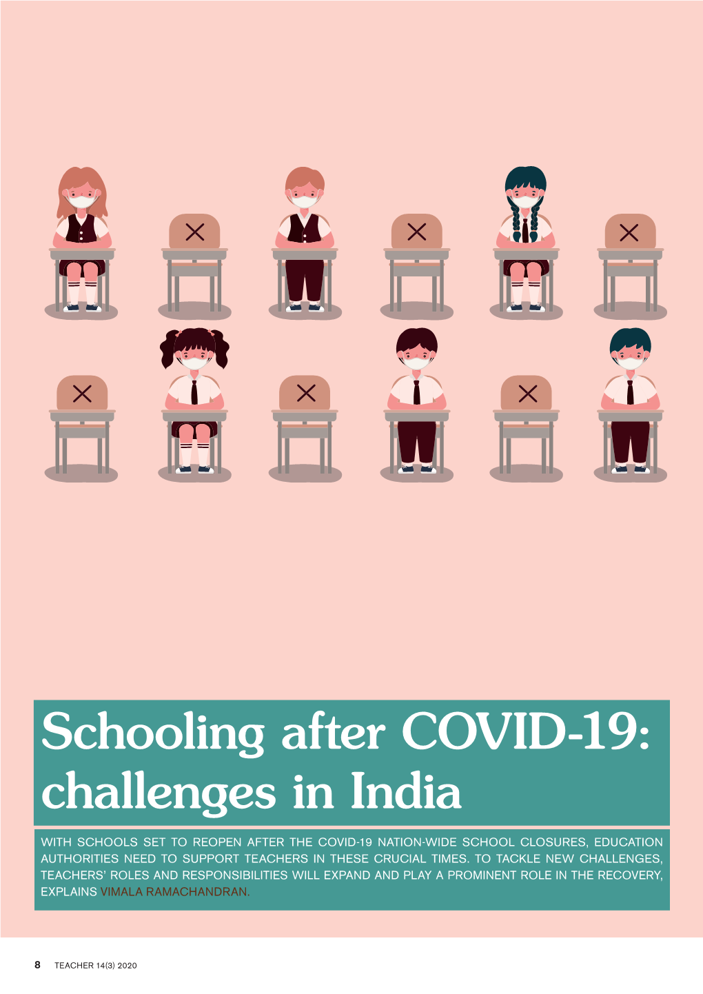 Schooling After COVID-19: Challenges in India