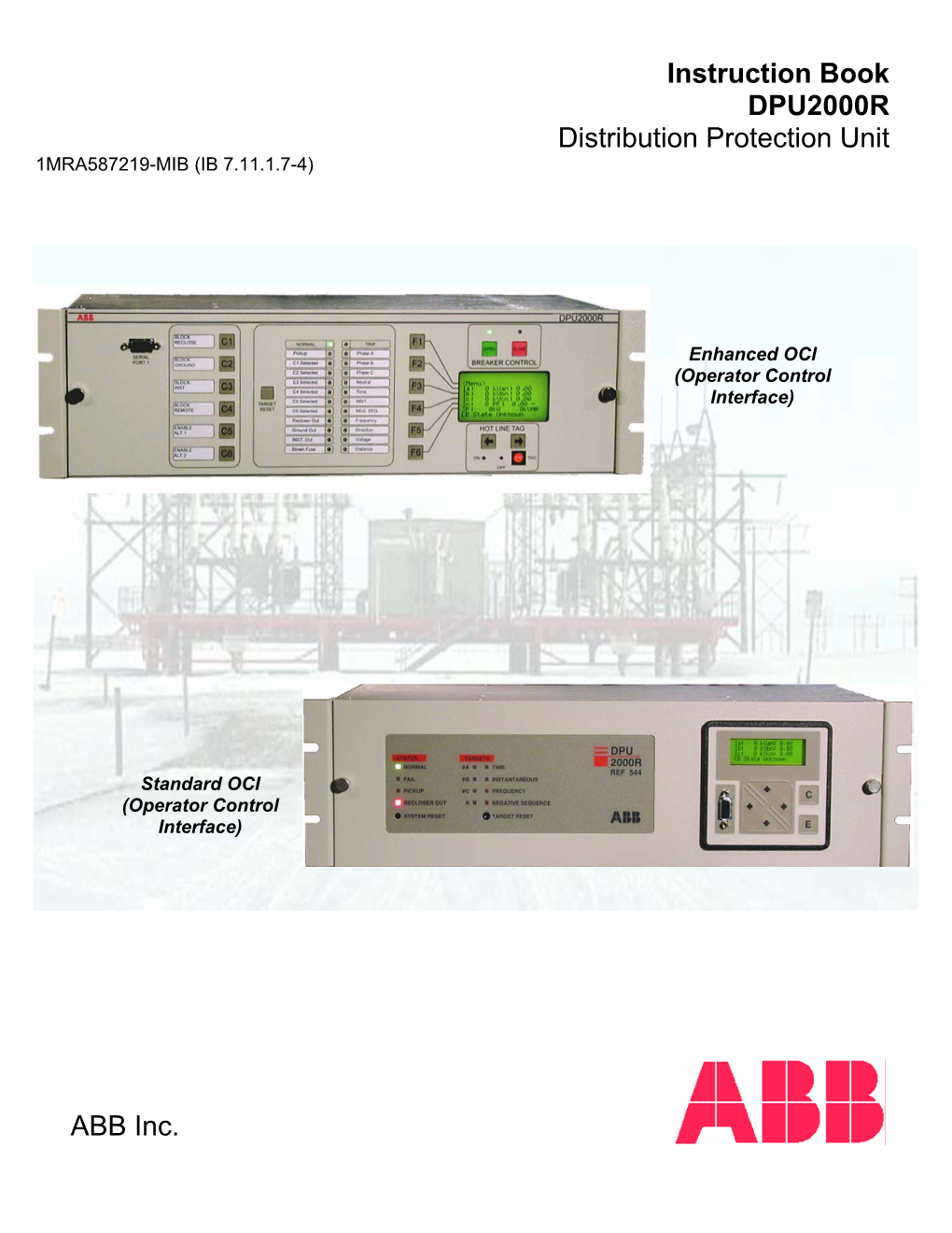 DPU200R Instruction Booklet